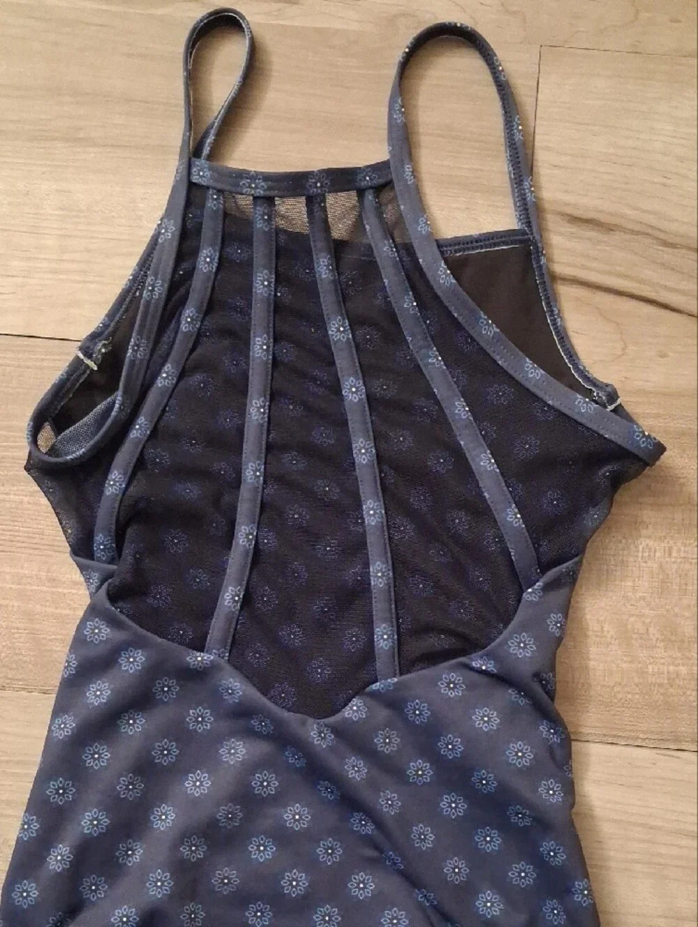 Baltogs Ballet Dance Leotard Floral Size Small Child (M)